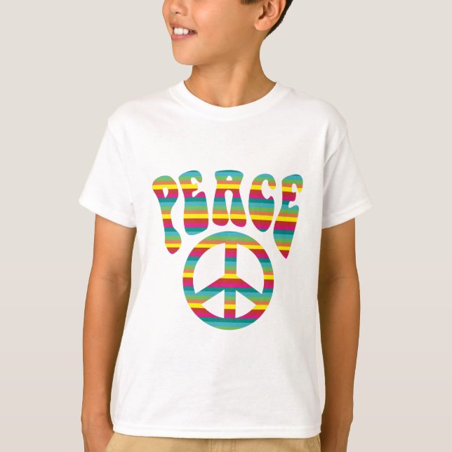 Camiseta ¡Paz y Amor! (Anverso)