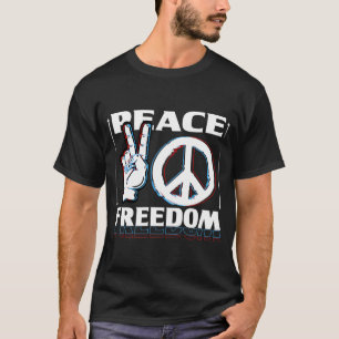 Camiseta Paz y libertad