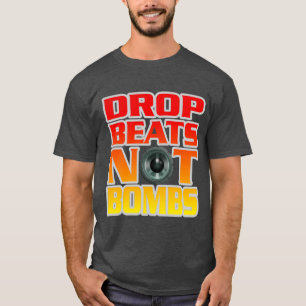 Camiseta Paz y Música Suelta Ritmos No Bombas