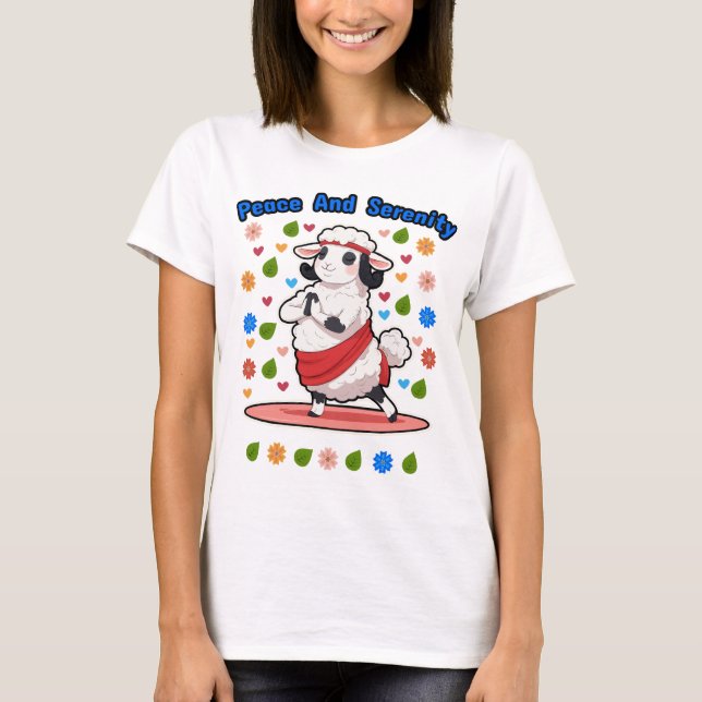 Camiseta Paz y serenidad (Anverso)