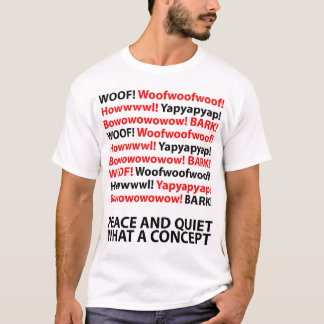 Camiseta Paz y tranquilidad - un qué concepto