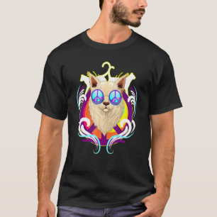 Camiseta Paz yo gato de la paz I Antiguerra Parar la guerra