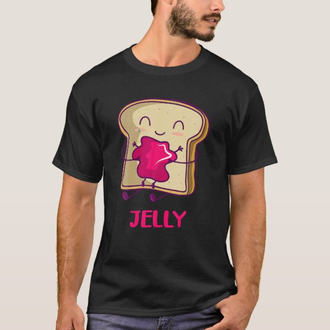Camiseta PB J Peanut Butter Jelly Blueberry Family Mateo (Anverso)