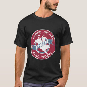 Camiseta Pbr Bull Riders Profesional Cowboy Circle Badge