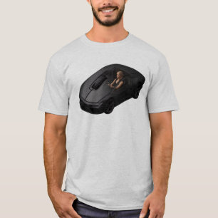 Camiseta PC Mouse-Car: Haga clic a la velocidad de un super