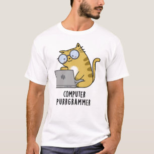 Camiseta PC Purr-grammer Funny Cat Pun