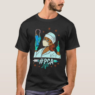 Camiseta PCA ENFERMERÍA NEGRA Mes de historia negra Junundé
