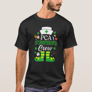 Camiseta Pca Patricks Nurs Crew St Patrick Day Leprechaun