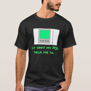Camiseta PDA en negro