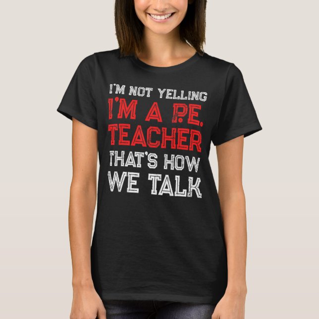 Camiseta PE Educación Física Charla 2 (Anverso)