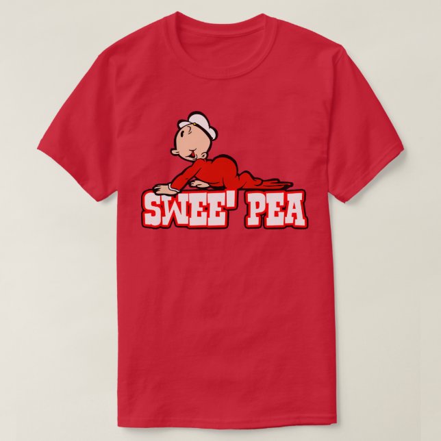 Camiseta Pea dulce de Popeye (Diseño del anverso)
