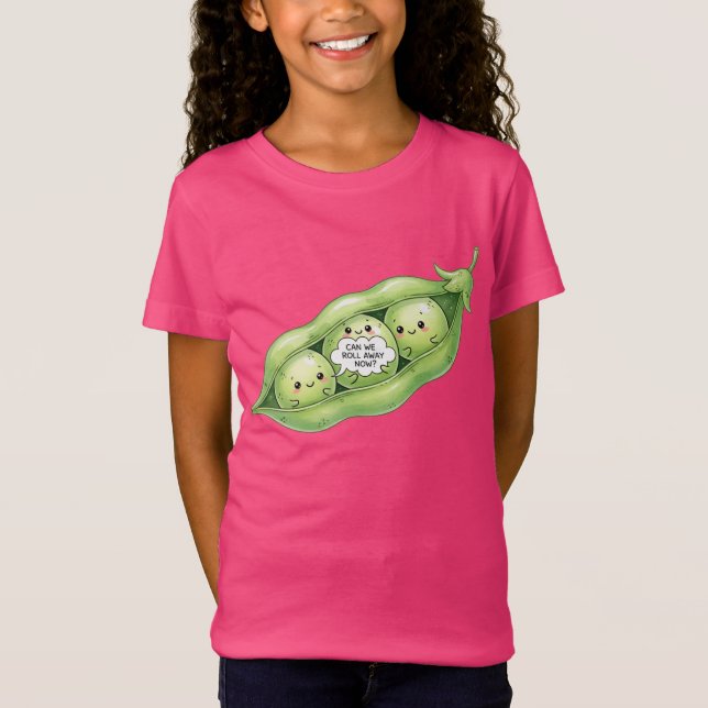 Camiseta  Pea Pod, by Natasha Us   (Anverso)