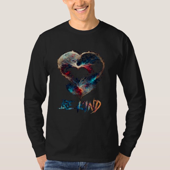 Camiseta Peace and love be kind (Anverso)