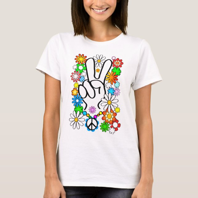 Camiseta Peace, bebé! (Anverso)
