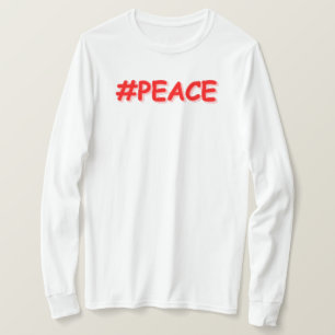 Camiseta "#PEACE" Cute Design. Buy Now