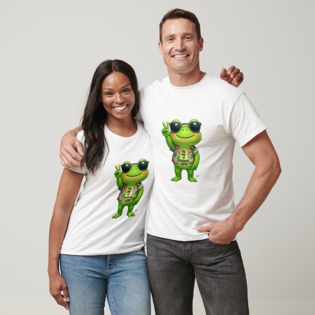 CAMISETA PEACE FROG HUMAN RIGHT SHIRT (Unisexo)