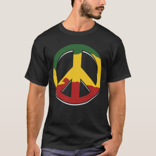 Camiseta Peace Jamaica Love Rasta Reggae