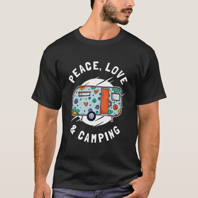 Camiseta Peace Love Camg Camg (Anverso)