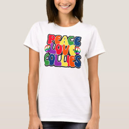 Camiseta Peace Love Collies