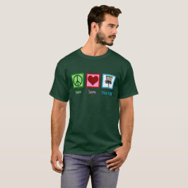Camiseta Peace Love Disk Golf