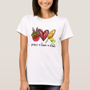 Camiseta -Peace Love Elote