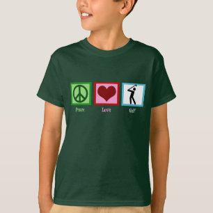 Camiseta Peace Love Golf