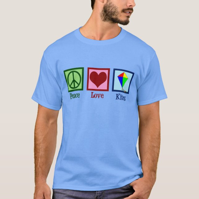 Camiseta Peace Love Kites Cuite Festival (Anverso)