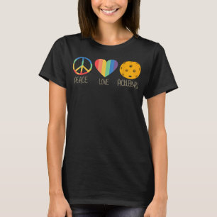 Camiseta Peace Love Pickleball 338