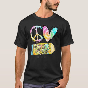 Camiseta Peace Love Séptimo Grado de Maestría de Tye