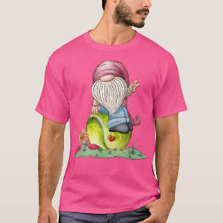 Camiseta Peace Love Tennis Gnome 2021 Fall Tennis Player