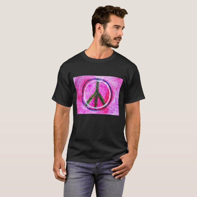 Camiseta ...peace...original art by healingcolors... (Anverso completo)
