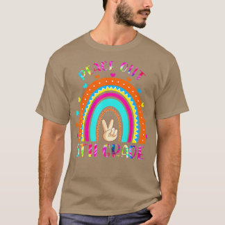 Camiseta Peace Out 5th Grade Rainbow  Last Day Of School 