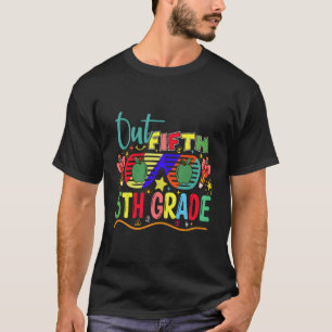 Camiseta Peace Out Quinto Grado Clase De 2023 Bye 5Th Gr