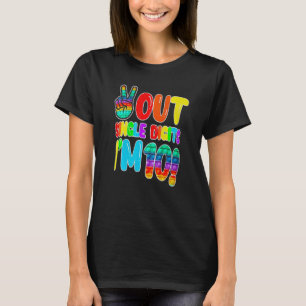 Camiseta Peace Out Single Digits Im 10 Tie Dye Nacimiento