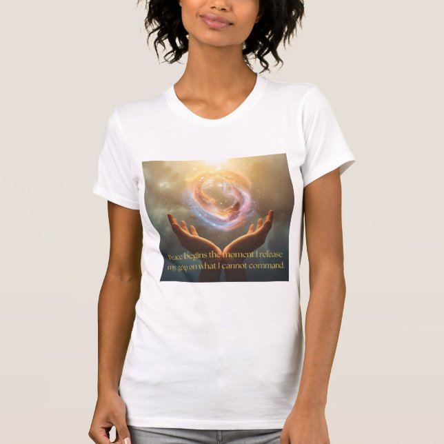 Camiseta Peace Quote T-shirt (Anverso)