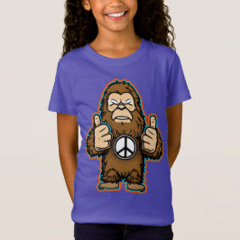 Camiseta Peace Sasquatch T-Shirt