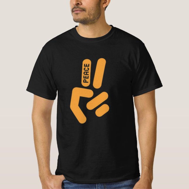 CAMISETA PEACE SIGN  (Anverso)