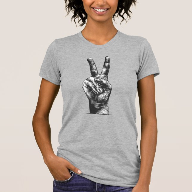 Camiseta peace t-shirt (Anverso)