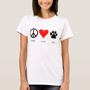 Camiseta Peacelovedog
