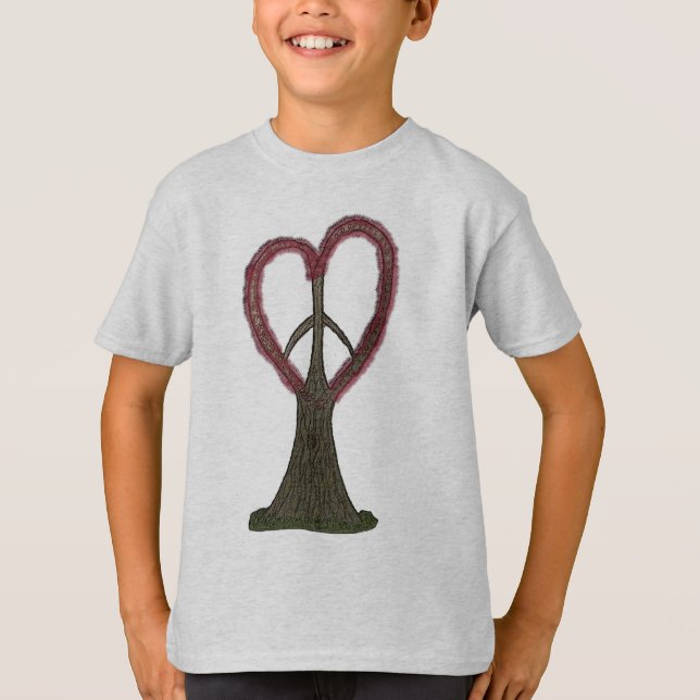 Camiseta peacetreeheart (Anverso)
