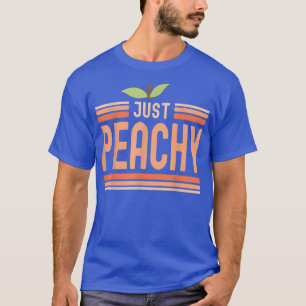 Camiseta Peach Food Pun 8 De Verano Sólo Peachy Adorable