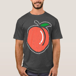 Camiseta Peach Fruit Lover Vegetarian Healthy Premium