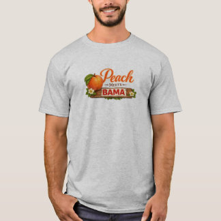 Camiseta Peach Meets Bama T-Shirt | Southern Love Story Tee
