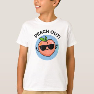 Camiseta Peach Out Funny Fruit Pun