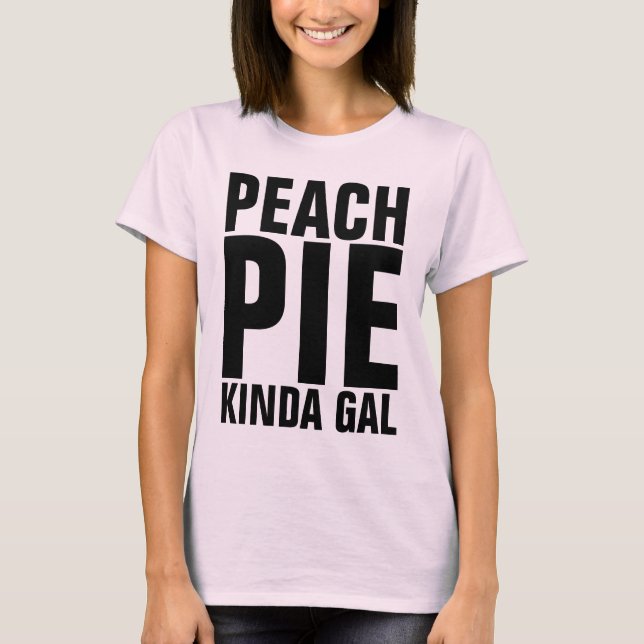 CAMISETA PEACH PIE LADIES T-SHIRTS (Anverso)