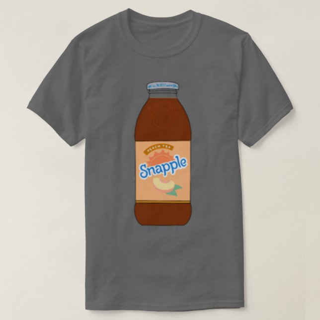 Camiseta Peach Tea Snapple (Diseño del anverso)