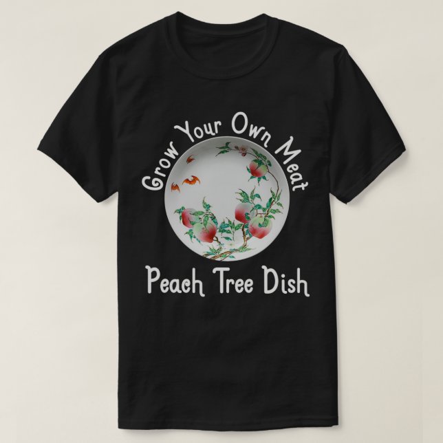 Camiseta Peach Tree Dish  (Diseño del anverso)