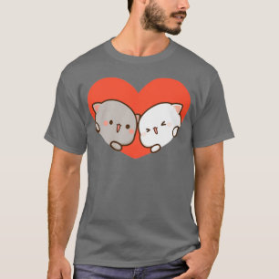 Camiseta Peach y Goma Mochi Cat Love 1