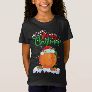 Camiseta Peaches Fruit Lover Xmas Navidades de iluminación
