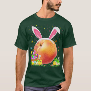 Camiseta Peaches Fruta Semana Santa Huevos Caza Conejo Peac